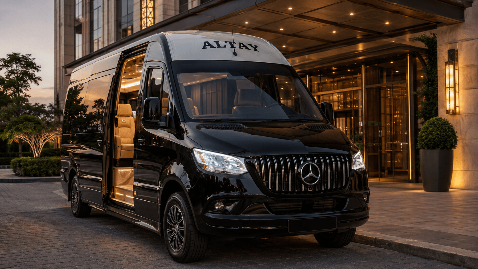 Altay Tur VIP transfer aracı